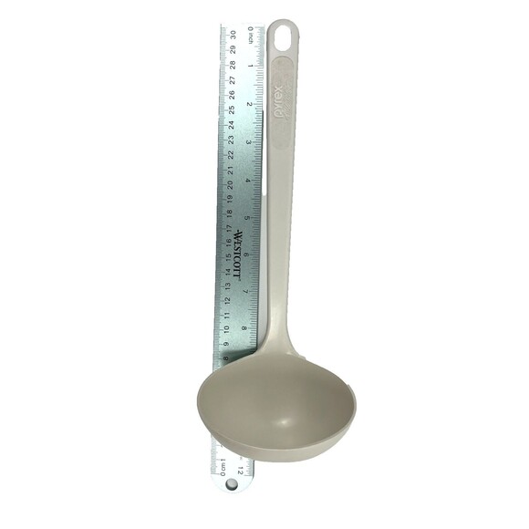 PYREX Other - Vintage Pyrex Accessories Ladle 2109-1 White Plastic Soup Spoon 11" MADE IN USA